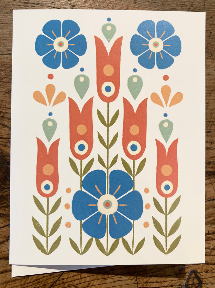 Floral Card-no. 4