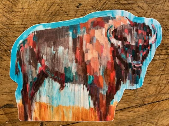 American Bison Sticker