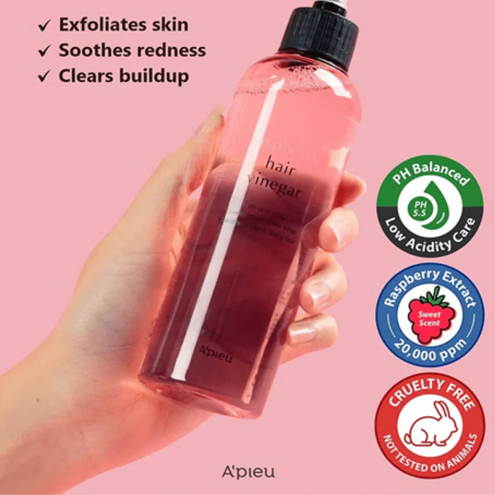 A’PIEUA’PIEU Raspberry hair vinegar 200mlMood Arabia8809581441224