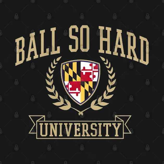 Ball So Hard University Baltimore Ravens - Baloonboo #46 T-Shirt