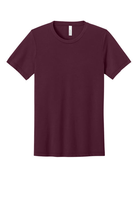 BELLA CANVAS- SOLID MAROON TRIBLEND TSHIRT