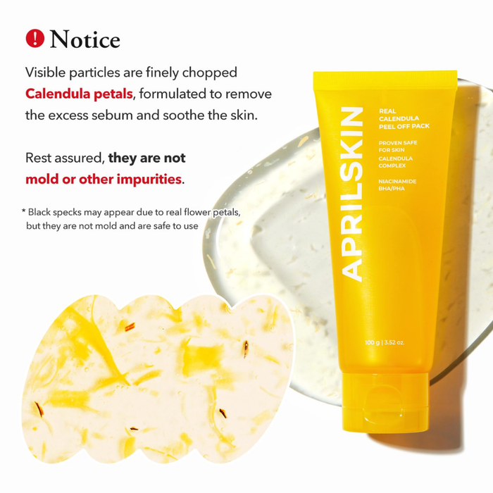April Skin Calendula Peel Off Mask Nudie Glow Australia