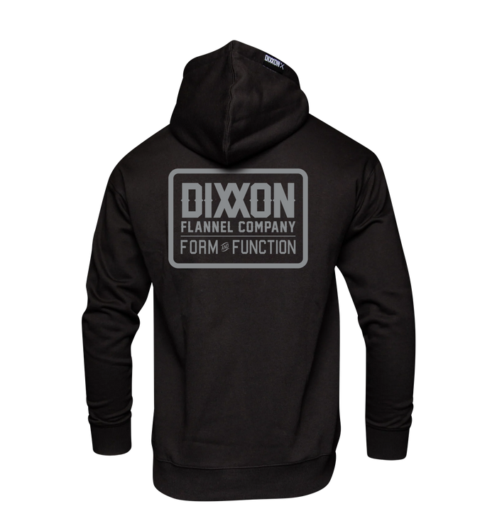 Classic Pullover Hood - Grey / Black
