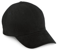 COBRA BUDGET HAT - BLACK W/VELCRO *