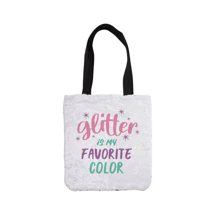 Craft Express 2 Pack Sequin Double-Layer Tote Bags – White & Silver Sublimation Blanksblimation.