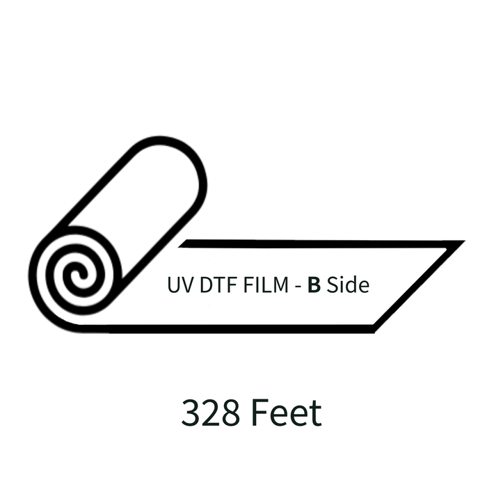 Craft Express UV DTF Transfer Film – 328ft Roll for High-Quality UV Printing.