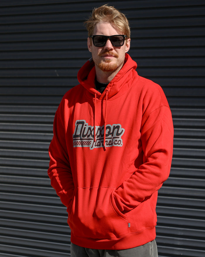 Drift Pullover Hood - Red