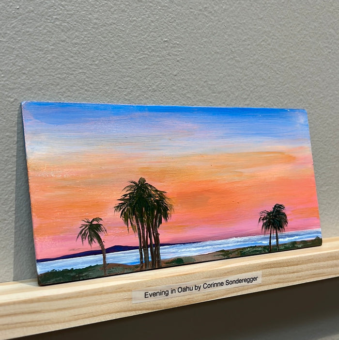Evening in Oahu by Corinne Sonderegger
