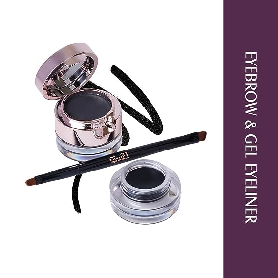 Glam21 All-Day Perfection Pack With BB Cream, Lipstick & 2-IN-1 Eyebrow & Gel Eyeliner (Pack of 3)
