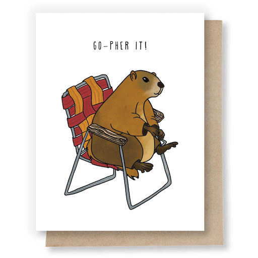 Go-Pher It! Card by Sweet Pea Cole