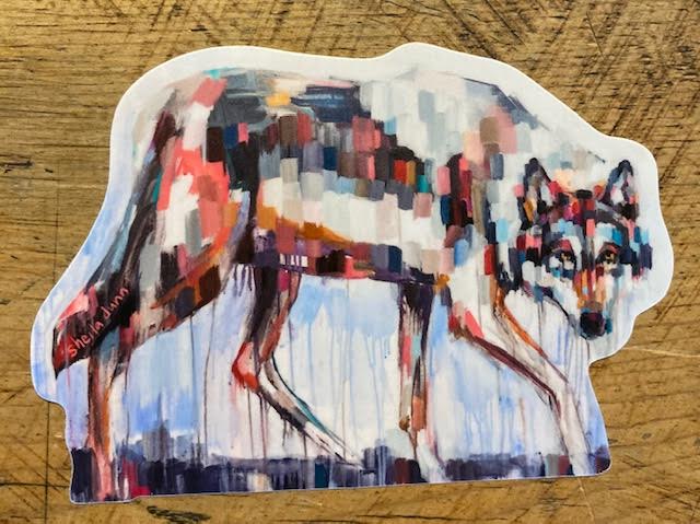 Gray Wolf Sticker