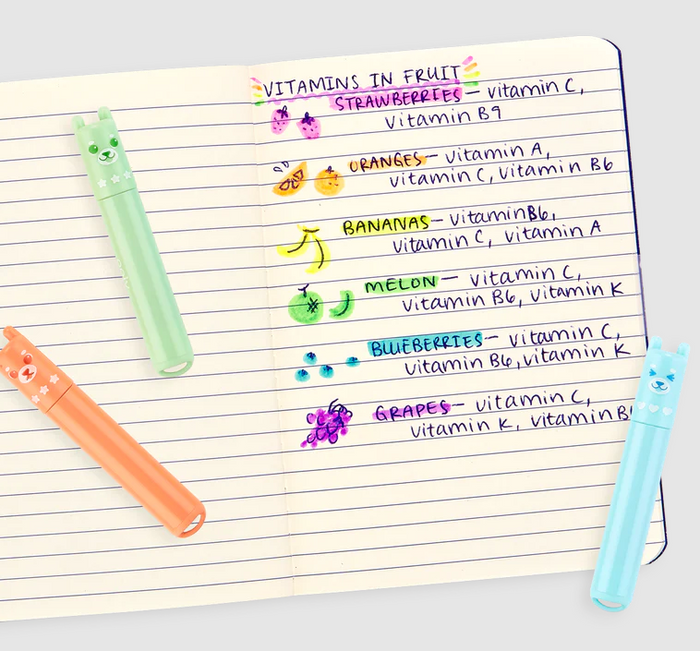 HIGHLIGHTERS SCENTED BEARY MINI