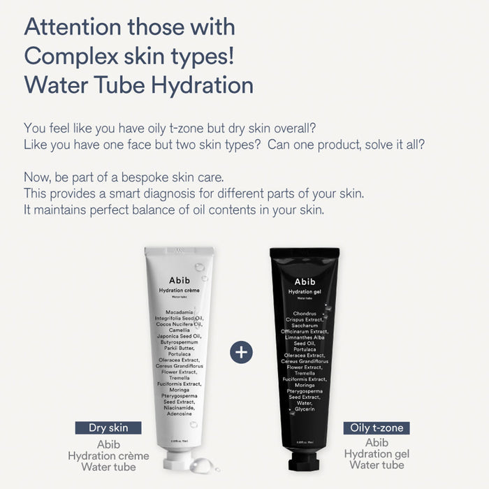 Abib Hydration crème - Water tube Nudie Glow Australia