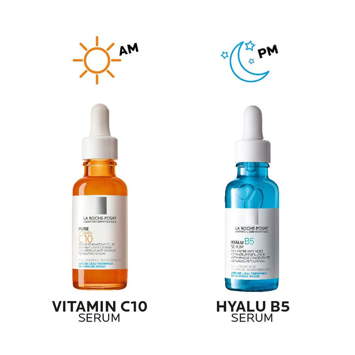La Roche-Posay Pure Vitamin C Anti-Aging Face Serum for Sensitive Skin, 30ml - Makkah Pharmacy