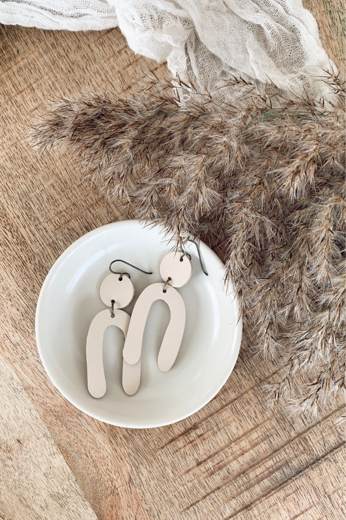 Leather Montpellier Earrings