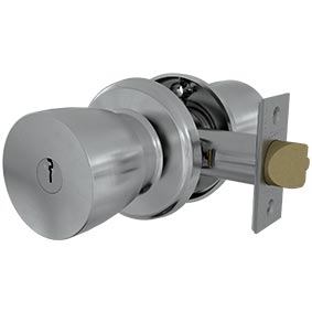 Lockwood round knob set HIGH PURITY ZINC ALLOY - Image 1