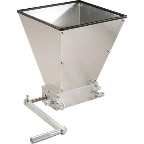 MaltMuncher 2 Roller Grain Mill | Cold Rolled Steel Rollers | Adjustable Gap Setting | 6 lb Hopper Capacity