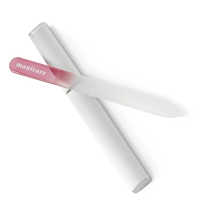 Manicare Glass Nail File With Case