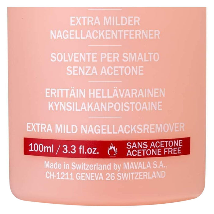 Mavala Extra Mild Nail Polish Remover, 100ml