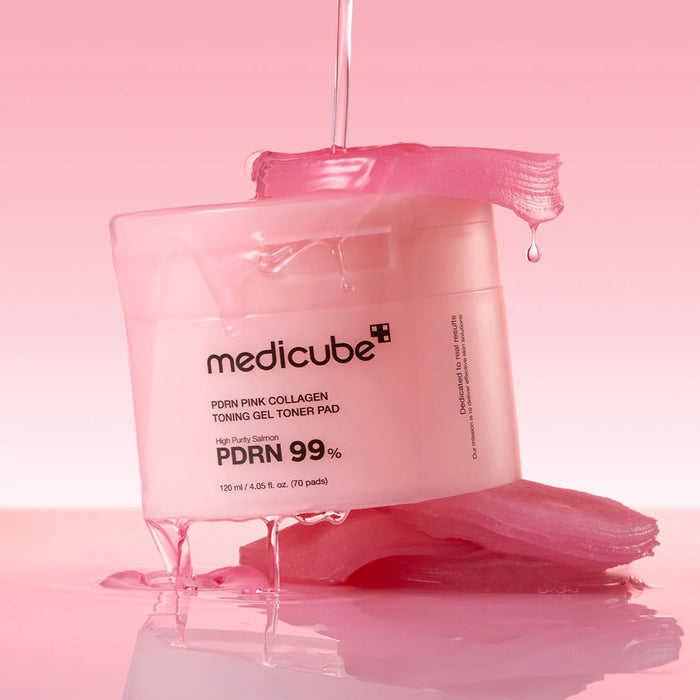 Medicube Pdrn Pink Toning Gel Toner Pad (70Ea)