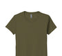 NEXT LEVEL - TRIBLEND-WOMEN'S MILITARY GREEN T SHIRT