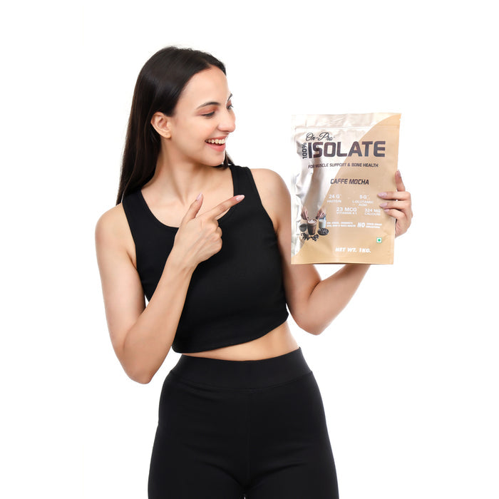 ON-PRO 100% ISOLATE PROTEIN POWDER ( COFFEE MOCA FLAVOUR)
