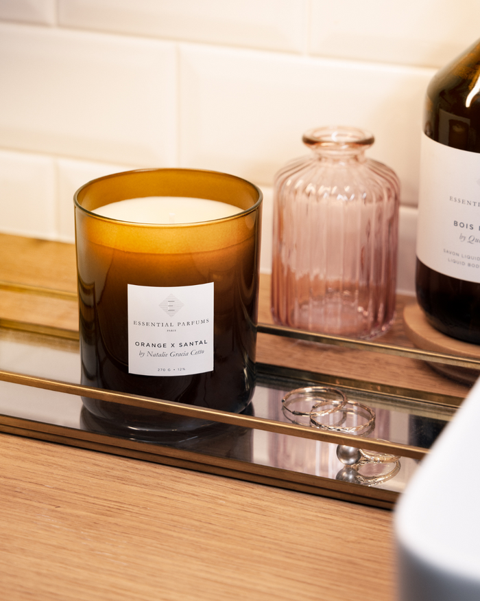 ORANGE X SANTAL SCENTED CANDLE - TROVE Malaysia