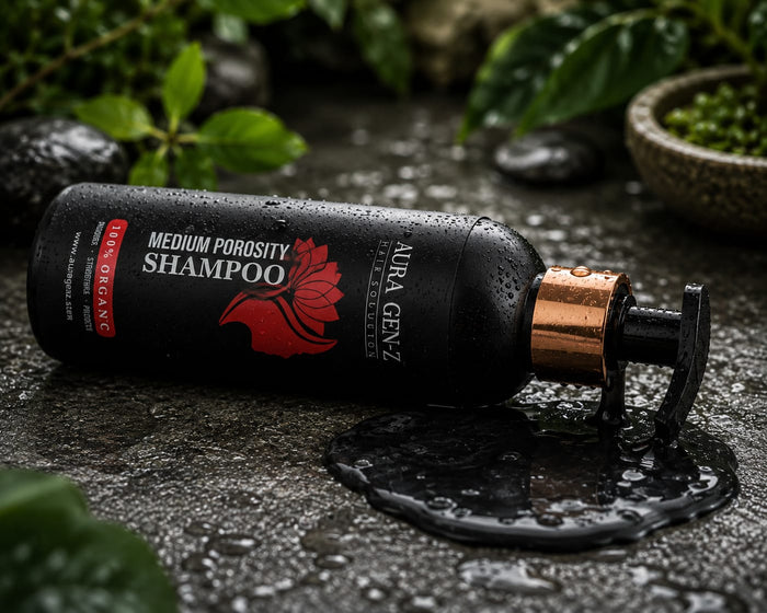 Organic 100% Medium Porosity Hair Solution Shampoo