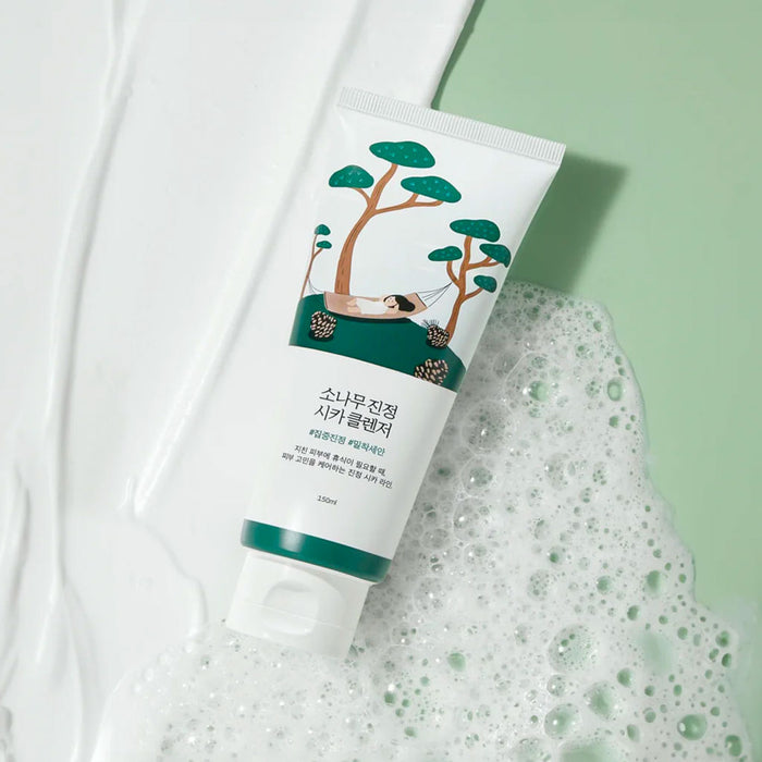 Round Lab Pine Calming Cica Cleanser Nudie Glow Australia