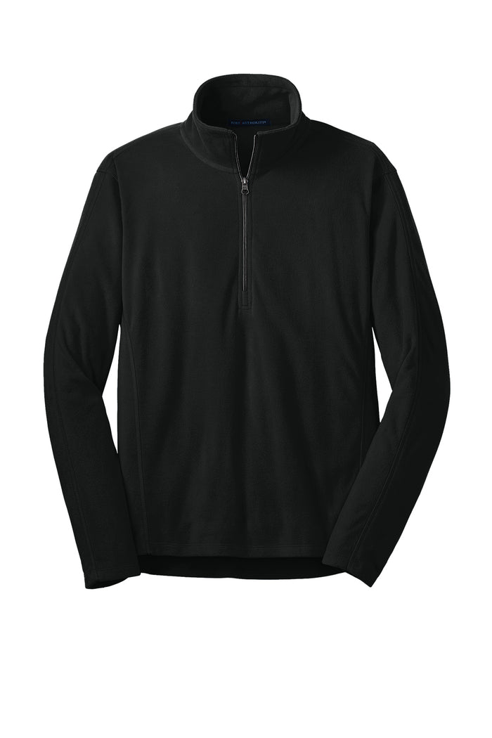 PORT AUTHORITY - BLACK 1/2 ZIP PULLOVER