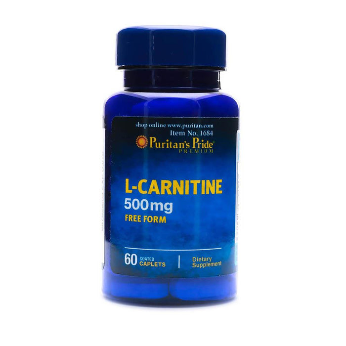 Puritan's Pride L-Carnitine 500mg Capsules 60's