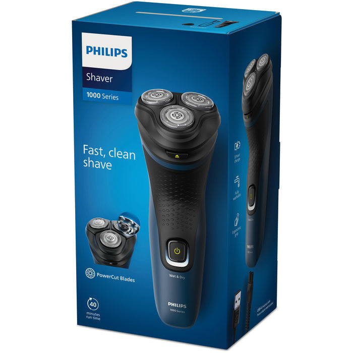 S1151/00 Shaver 1000 Series Wet & Dry Electric Shaver