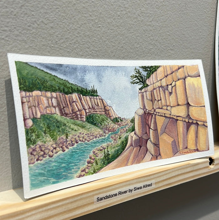 Sandstone River by Siwa Allred