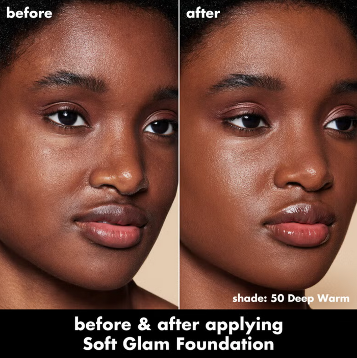 Soft Glam Satin Foundation 50 Deep Warm