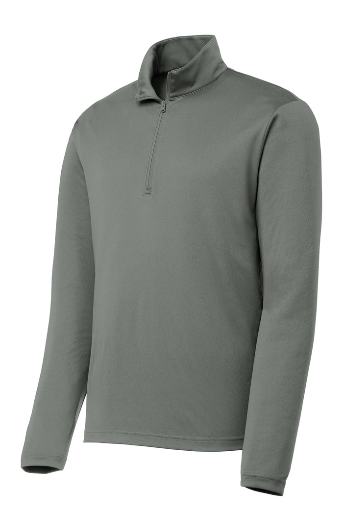 SPORT - TEK - IRON GREY 1/4 ZIP PULLOVER