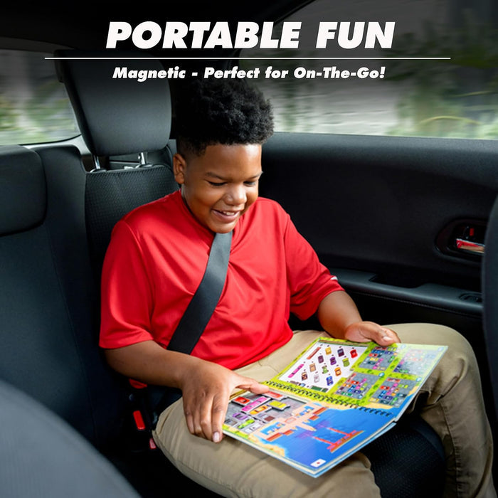 ThinkFun: Rush Hour: World Tour: Magnetic Travel Puzzle Game