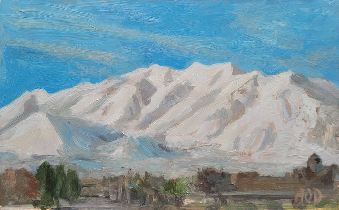 Timpanogos in White by Henry DeGroff
