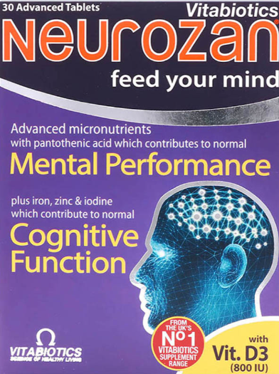 Vitabiotics Neurozan Capsules Vitabiotics