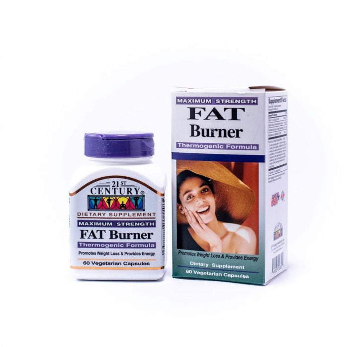 21St Century Fat Burner Vegetarian Capsules 60 Pieces - Makkah Pharmacy