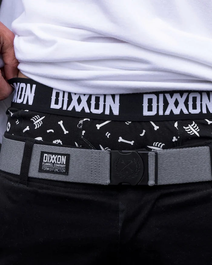 2PK BOXER BRIEFS - Bone Zone / Solid Black