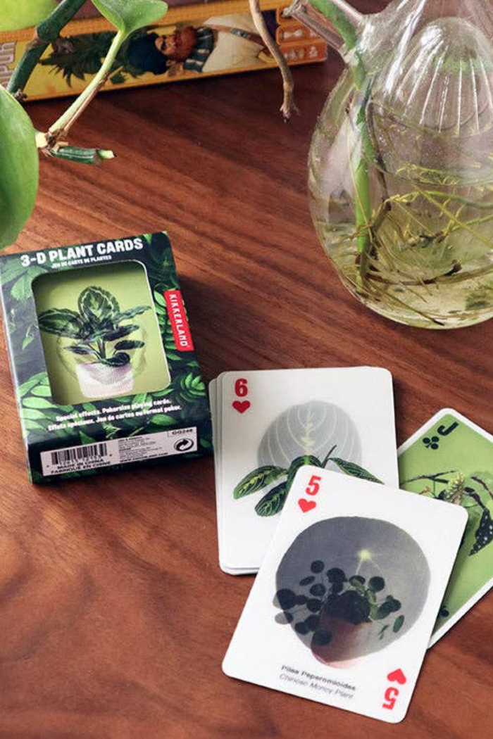 Kikkerland-3D-Plant-Playing-Cards