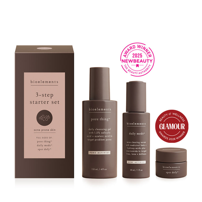 3-step starter set: acne prone skin
