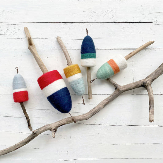 3.14.26 Felted Buoy Ornament with Michelle Provencal
