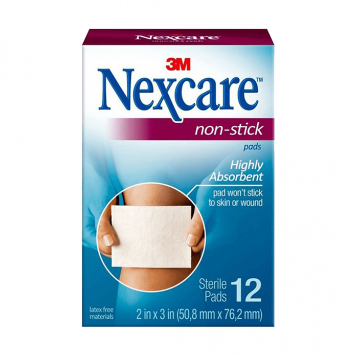 3M NEXCARE NON /STICK PADS 413-12s - Makkah Pharmacy