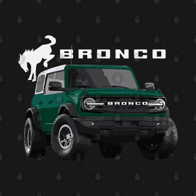 6Th Gen Bronco 6G Outter Banks Eruption Green Metallic T-Shirt