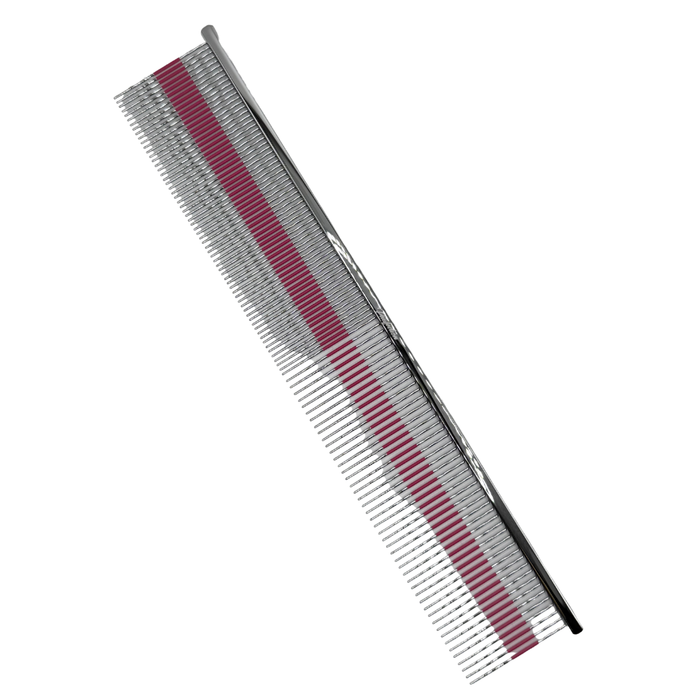 9" Pawfection Professional Silicone Stripe Finishing Comb