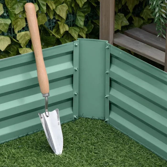 90cm Rectangle Galvanised Garden Bed