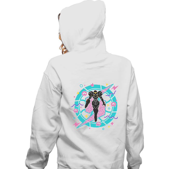 Zippered Hoodies, Unisex / Small / White