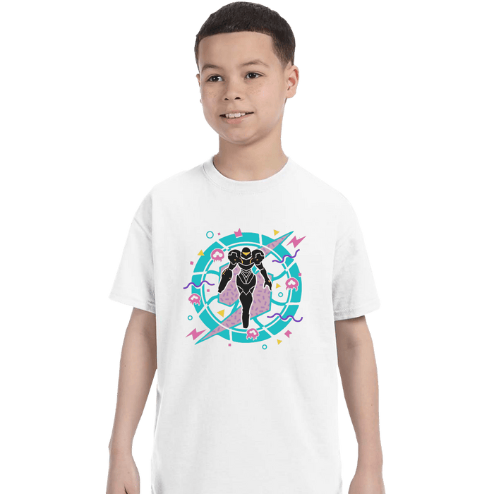 Shirts T-Shirts, Youth / XL / White 90's Samus