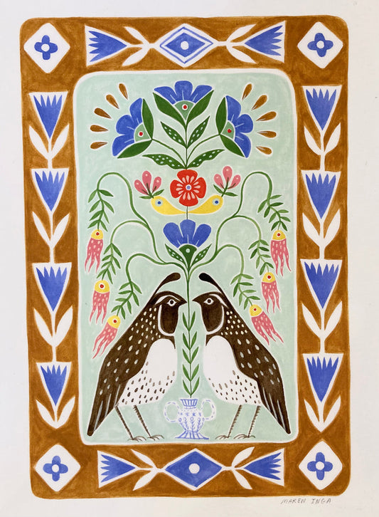 Assorted Maren Inga Print - 9x12